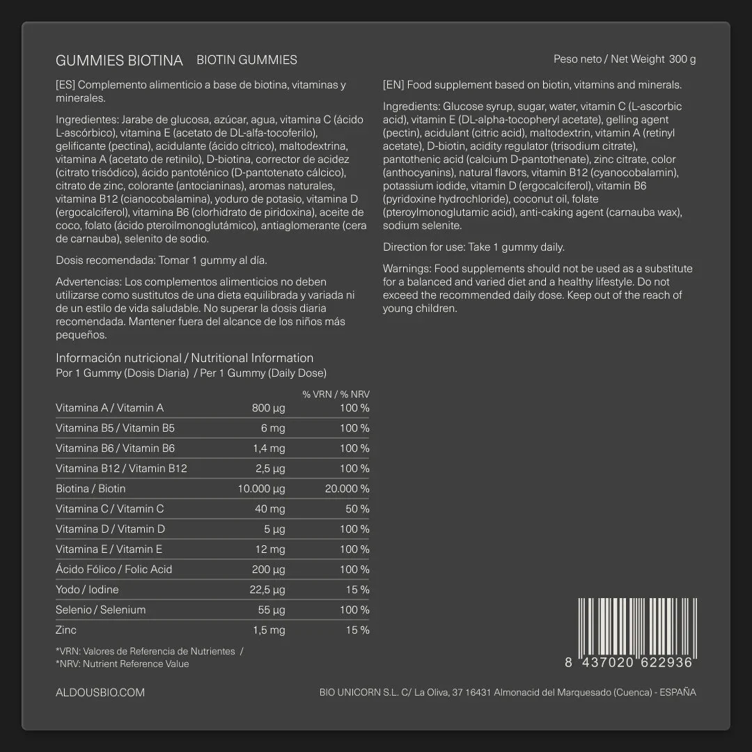Biotina en gominolas - Image 8