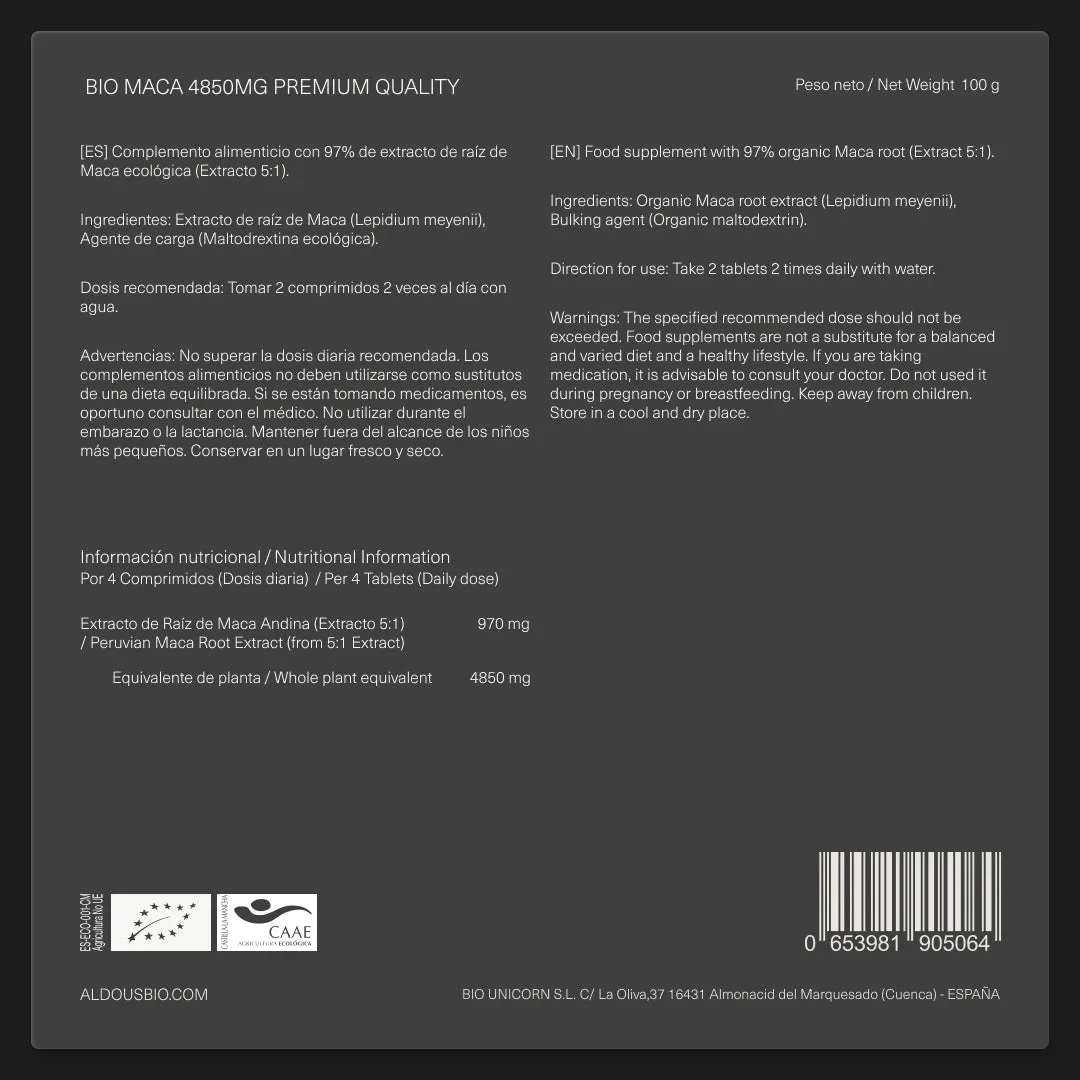 Maca Andina Ecológica Altamente Concentrada - Image 7