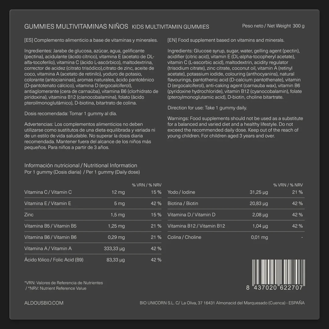 Multivitaminas para niños en gominolas - Image 8