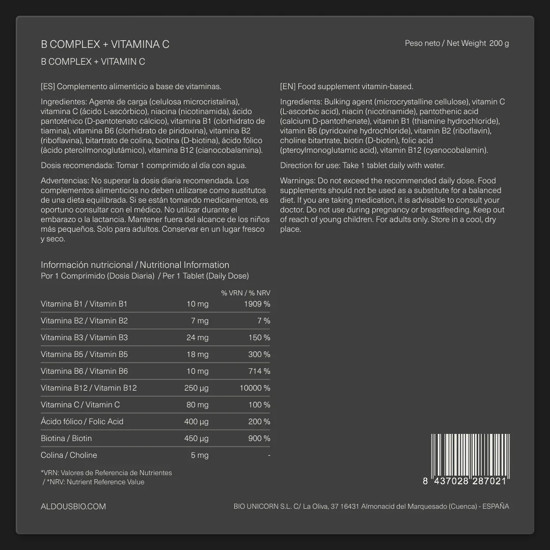 Vitamina B Complex con Vitamina C - Image 7